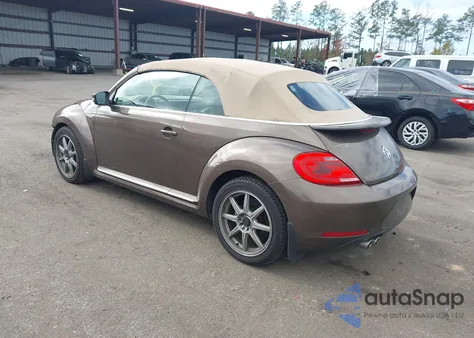 2013 Volkswagen Beetle 2.5L из США, поврежденный, VIN 3VW5P7AT6DM831442